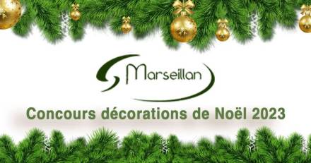 Marseillan - Le concours de décorations de noël 2023 a débuté !