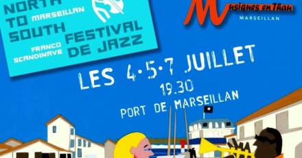 Marseillan - Du Jazz Franco-Scandinave avec vue sur l'eau - The North to South Festival du 4 au 7 juilet